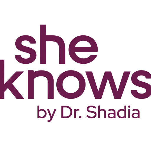 she knows by Dr. Shadia Logo